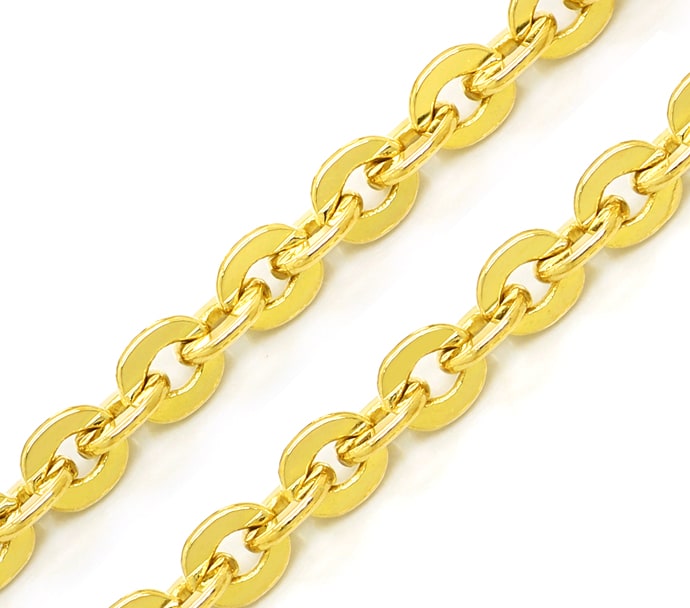 Foto 2 - Goldkette aus 585er Gelbgold mit 72cm Länge, K3319