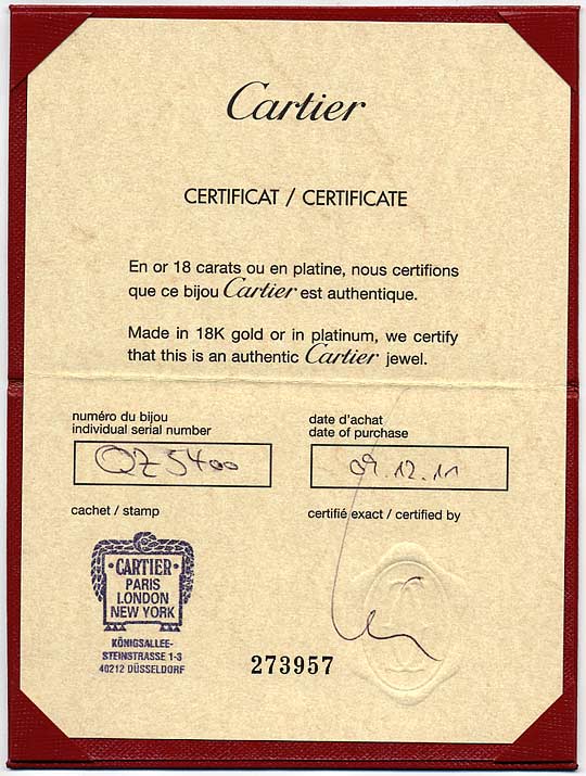 Foto 9 - Cartier Diamants Legers.de Cartier Collier 0,2 Brillant, R6132