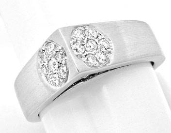 Foto 1 - Super Designer-Diamant-Ring, 18K Weißgold, S8875